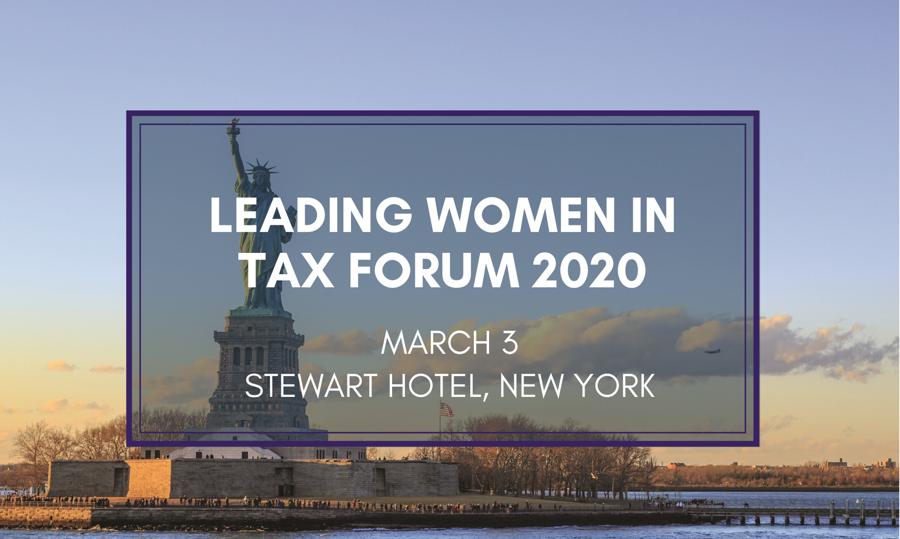 ITR Leading Women in Tax Forum 2020 New York